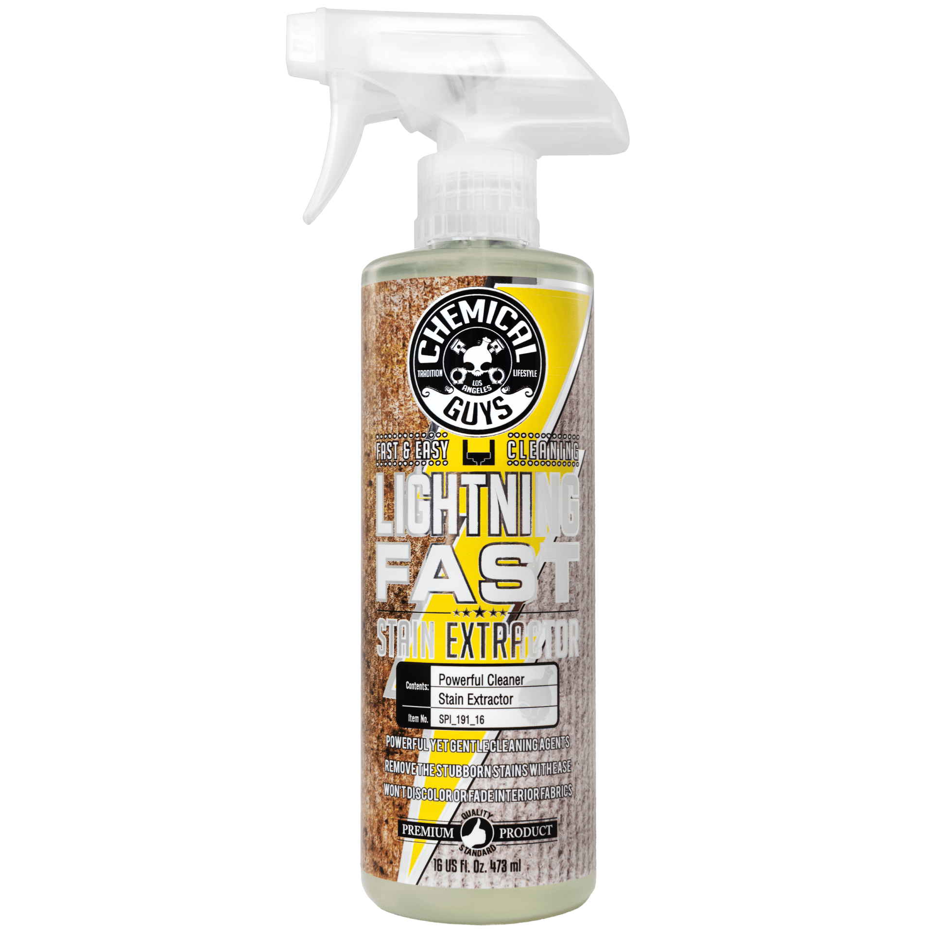 CHEMICAL GUYS LIGHTNING FAST STAIN EXTRACTOR FOR FABRIC - The Drivers HQ