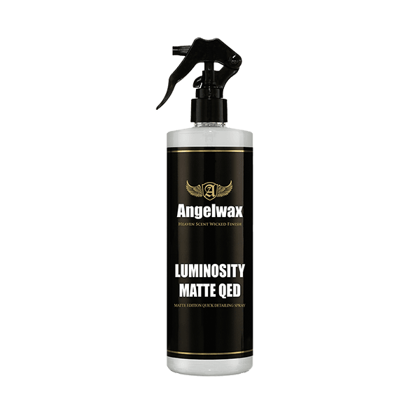 AngelWax Luminosity QED - Speciality Matte Quick Detailing Spray - The Drivers HQ