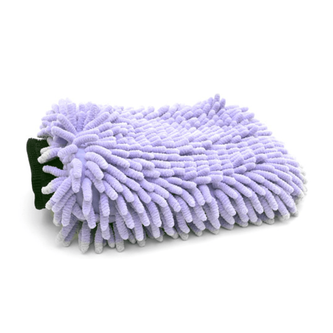 Mammoth Micro-Chenille Wash Mitt - Purple - The Drivers HQ