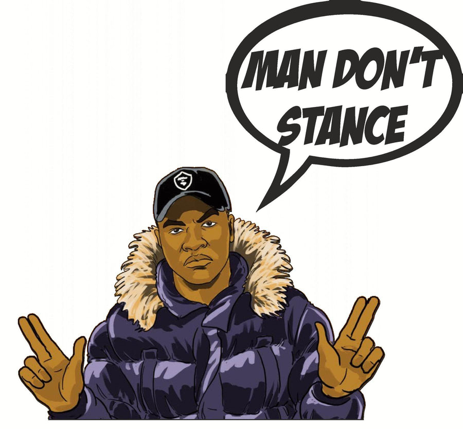 STRICTLY STATIC MAN DON'T STANCE DECAL - The Drivers HQ