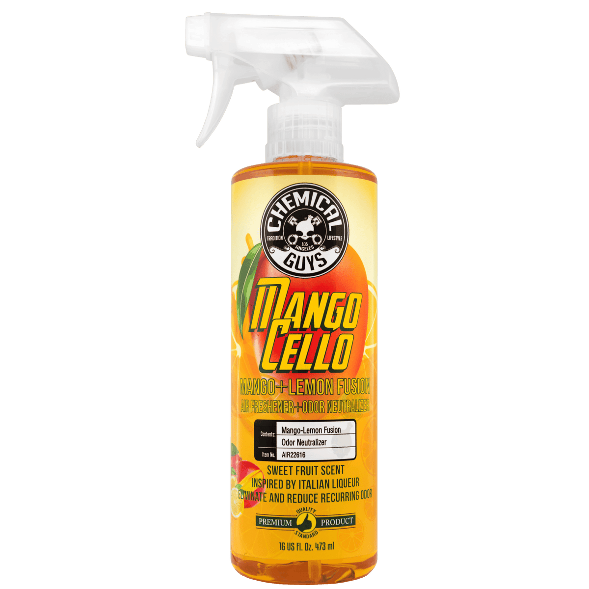CHEMICAL GUYS MANGOCELLO SCENT AIR FRESHENER & ODOR ELIMINATOR - The Drivers HQ