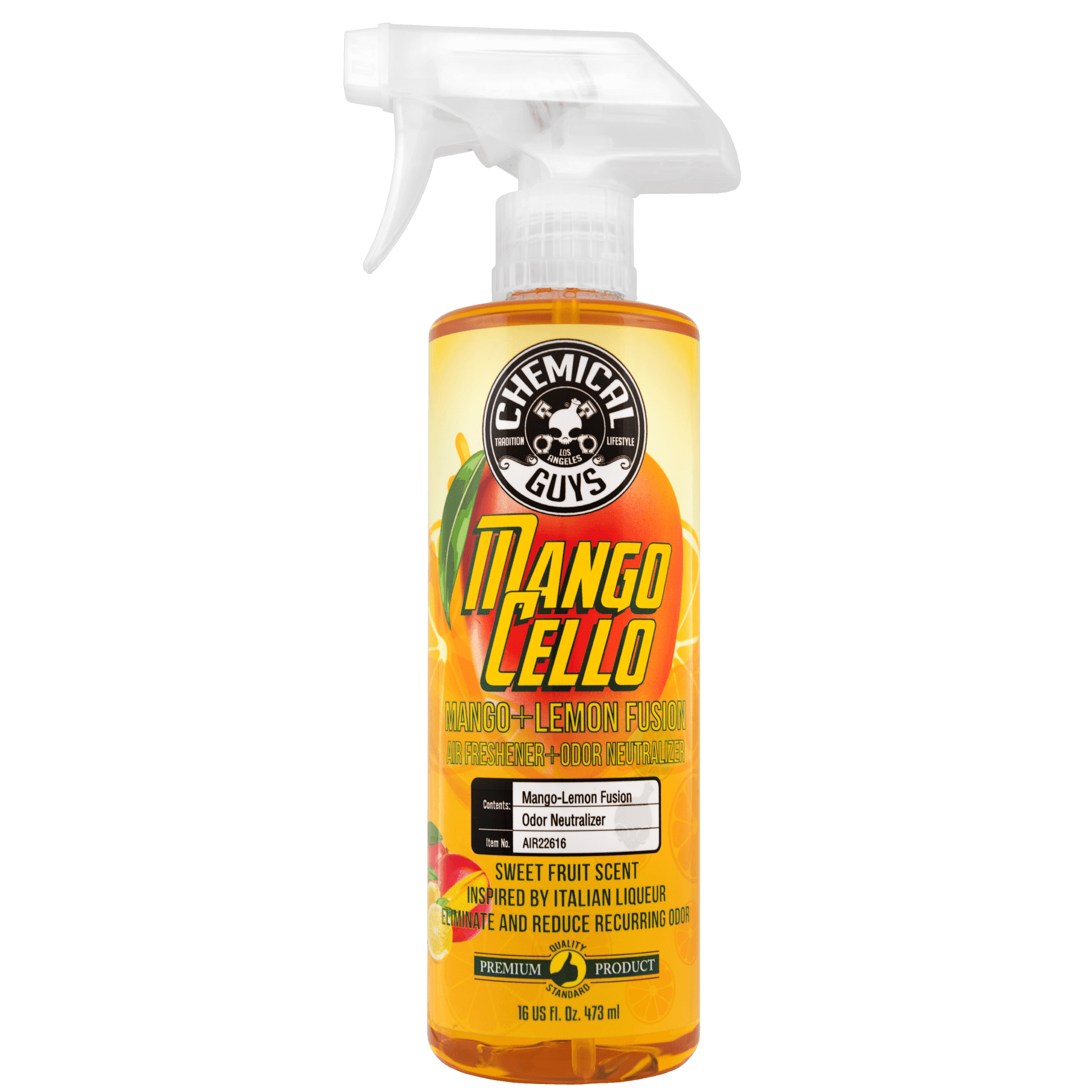 CHEMICAL GUYS MANGOCELLO SCENT AIR FRESHENER & ODOR ELIMINATOR - The Drivers HQ