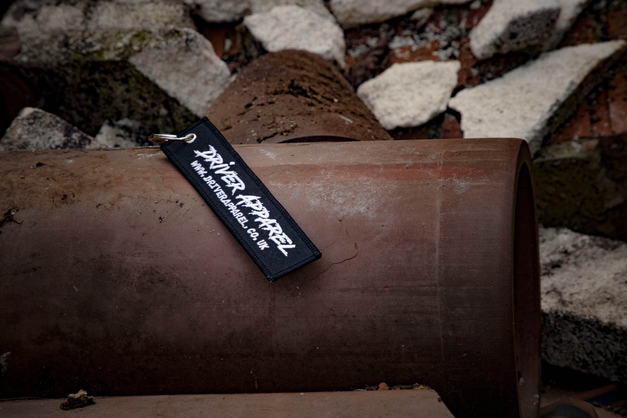 DRIVER APPAREL BLACK FLIGHT TAG / KEY CHAIN - The Drivers HQ