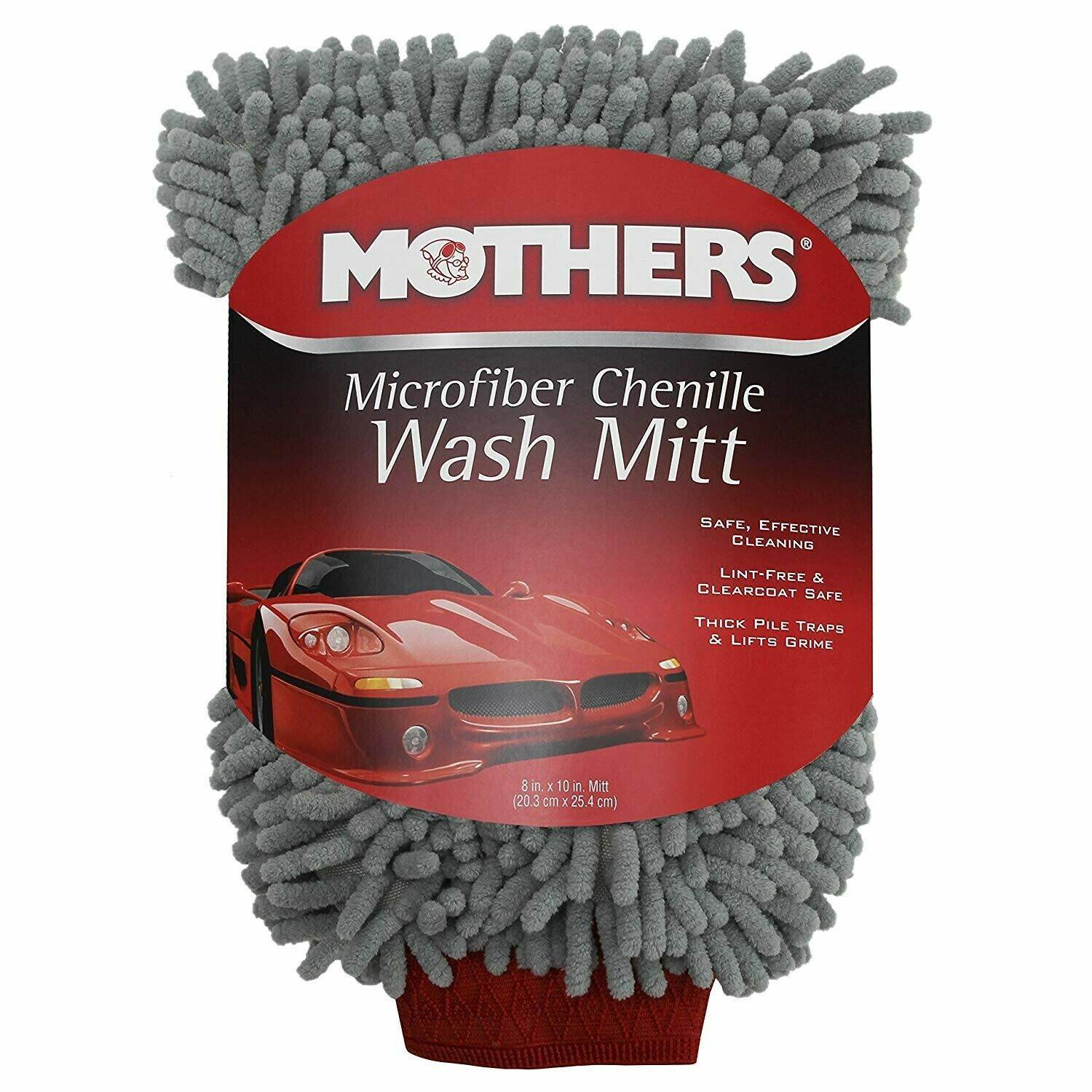 Mothers Microfibre Chenille Wash Mitt - The Drivers HQ