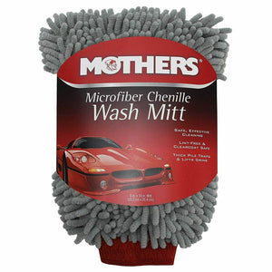 Mothers Microfibre Chenille Wash Mitt - The Drivers HQ