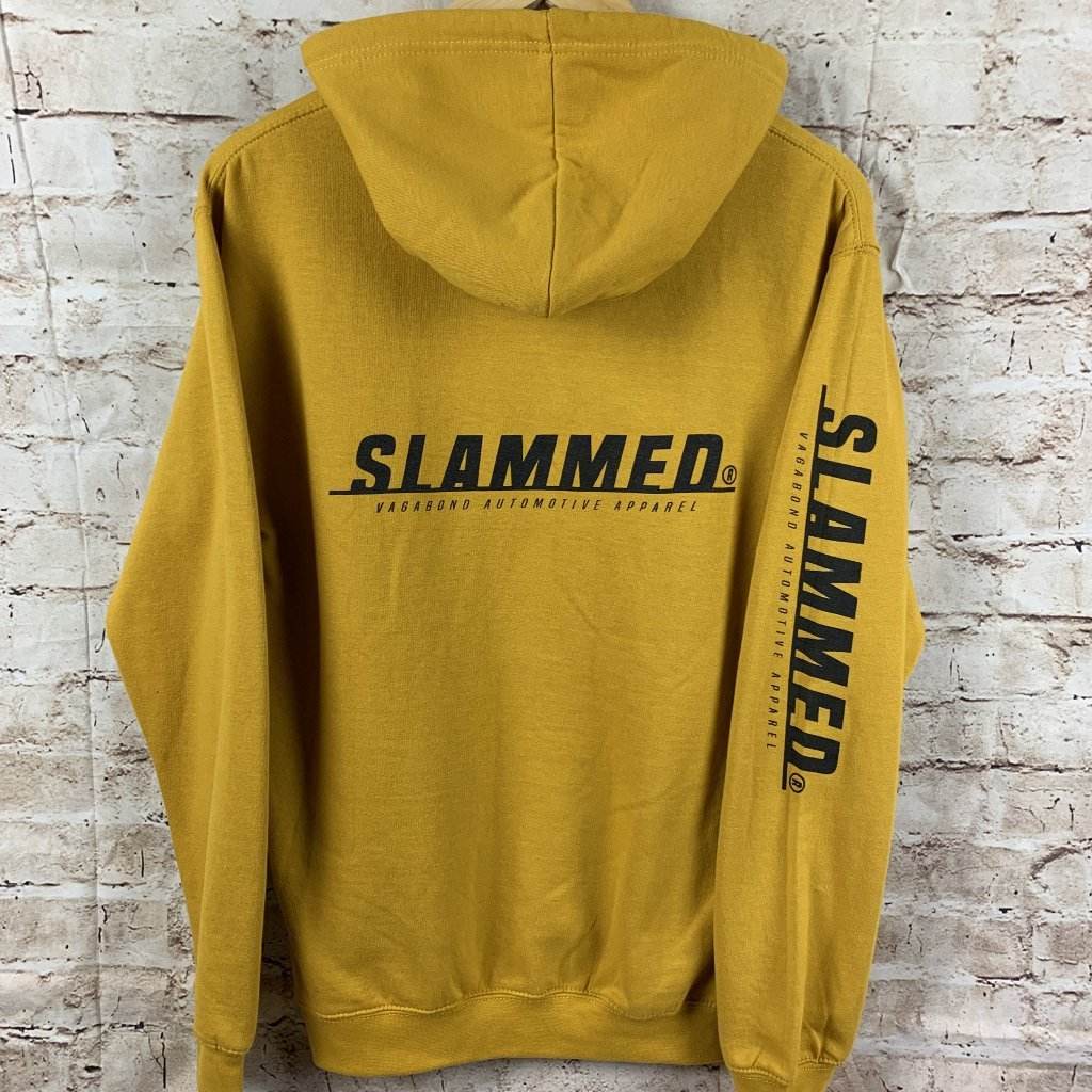 VAGABOND SLAMMED HOODIE MUSTARD - The Drivers HQ