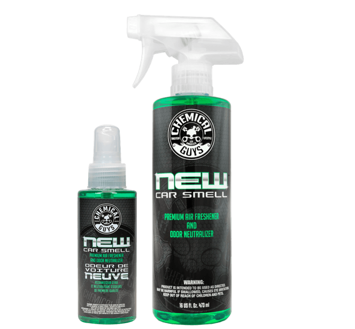 CHEMICAL GUYS NEW CAR SMELL AIR FRESHENER & ODOR ELIMINATOR - The Drivers HQ