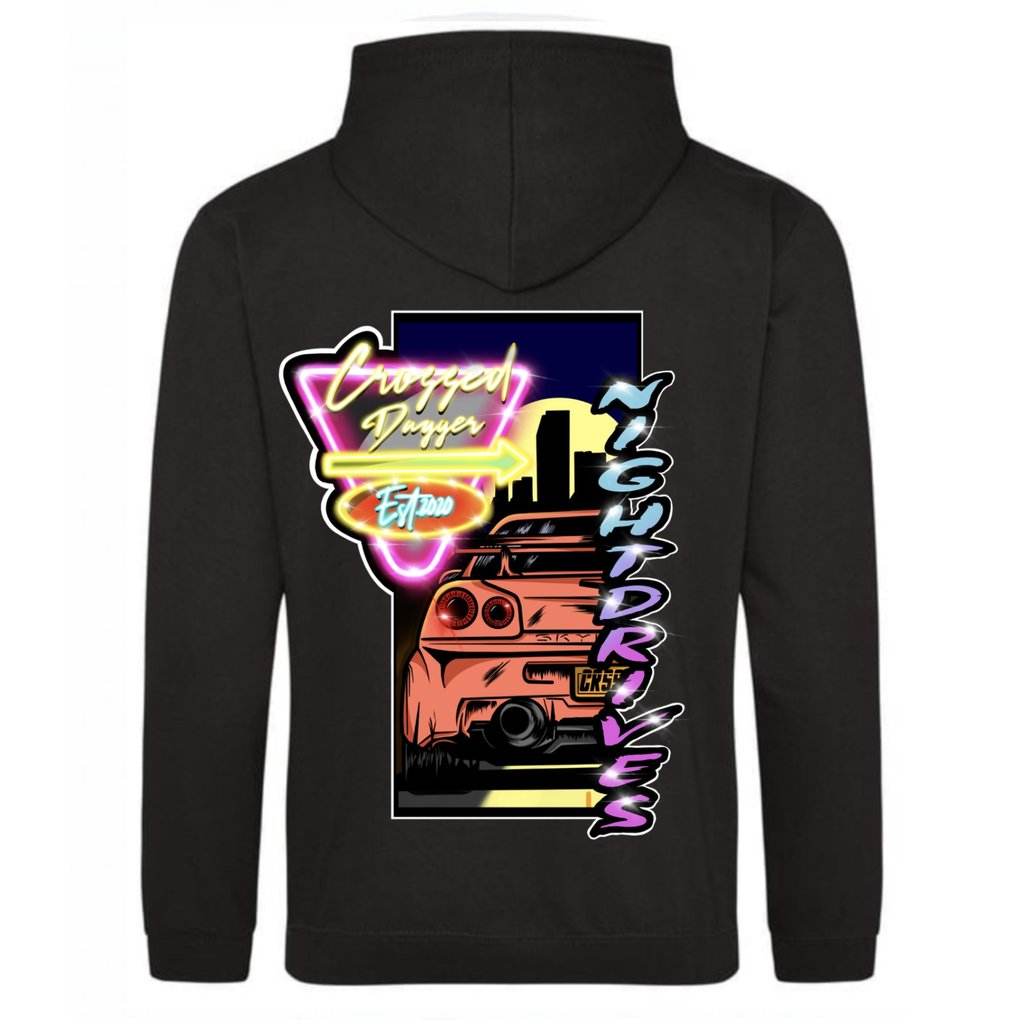 CDA NIGHTDRIVES PULLOVER BLACK - The Drivers HQ