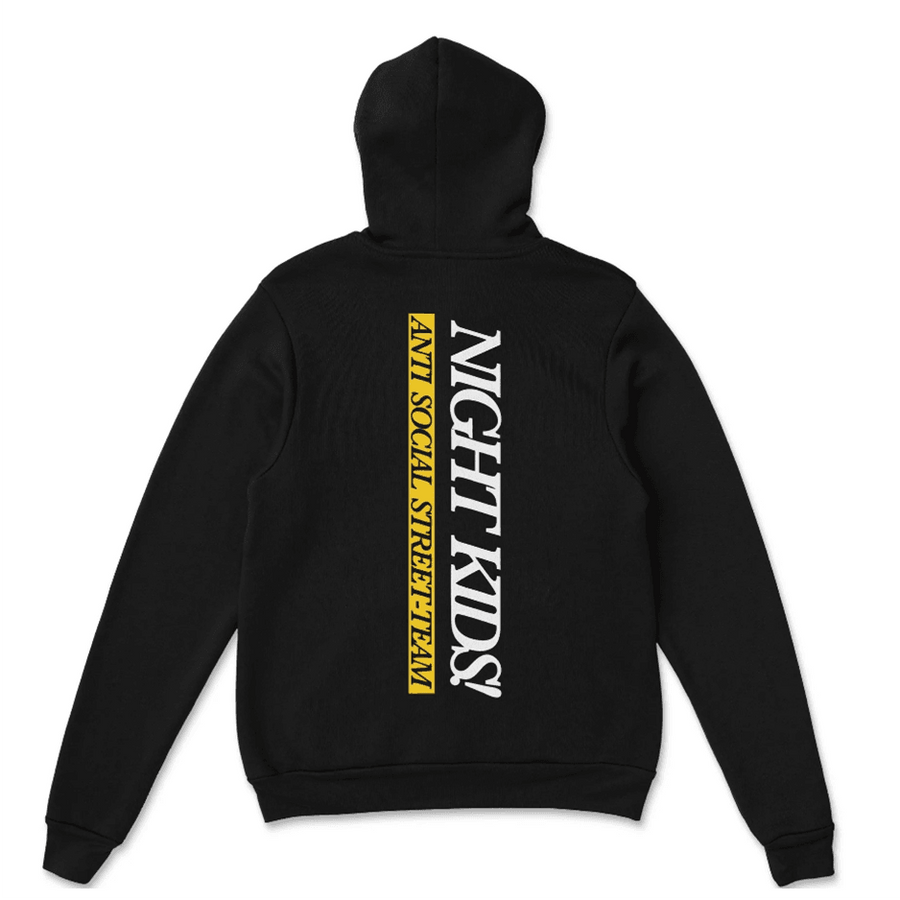 Strictly Static Nightkids Black Hoodie - The Drivers HQ