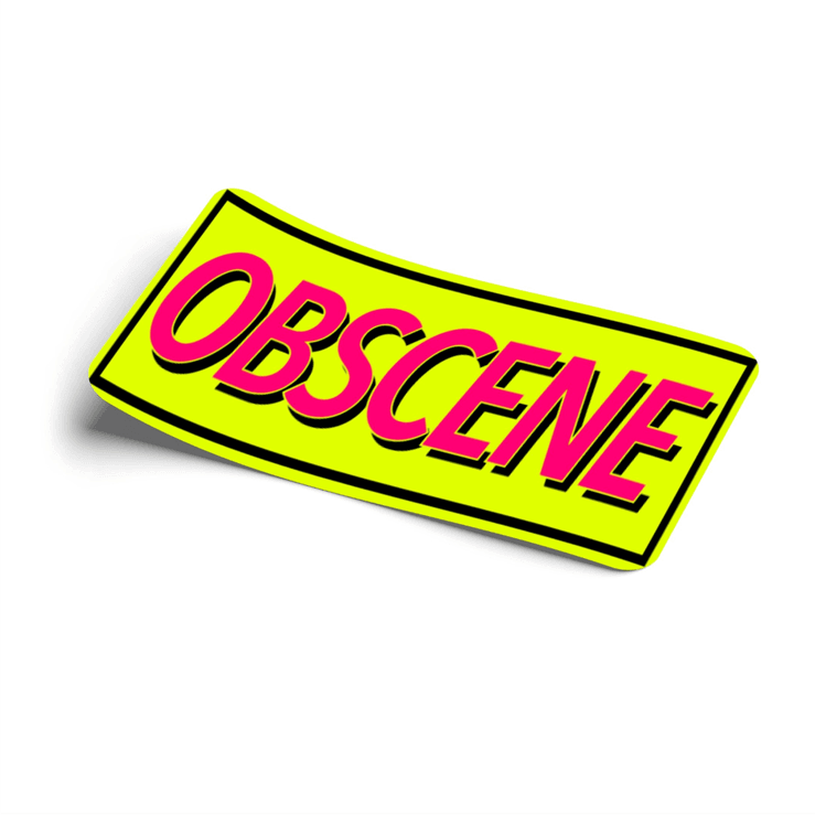 Strictly Static Obscene Decal Slap - The Drivers HQ