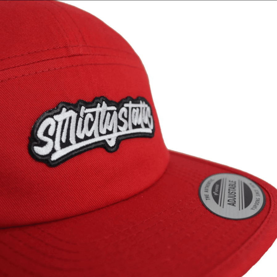 STRICTLY STATIC FLEXI FIT OG CAP (RED) - The Drivers HQ