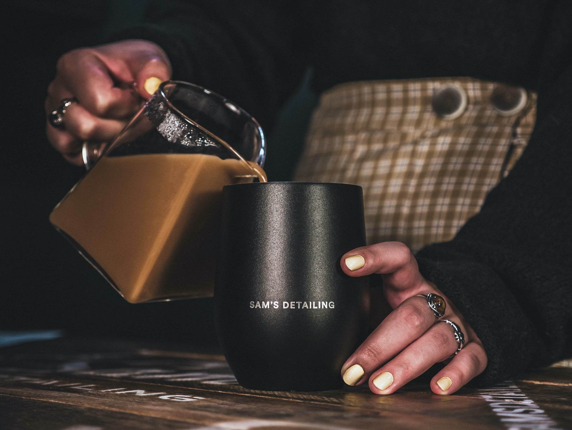 SAMS DETAILING COFFEE CUP - The Drivers HQ