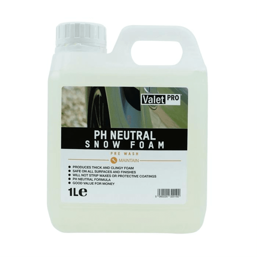 ValetPro PH Neutral Snow Foam (1L & 5L) - The Drivers HQ