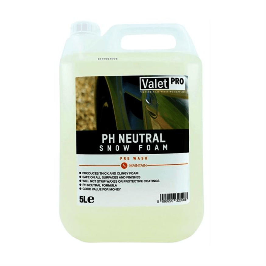 ValetPro PH Neutral Snow Foam (1L & 5L) - The Drivers HQ