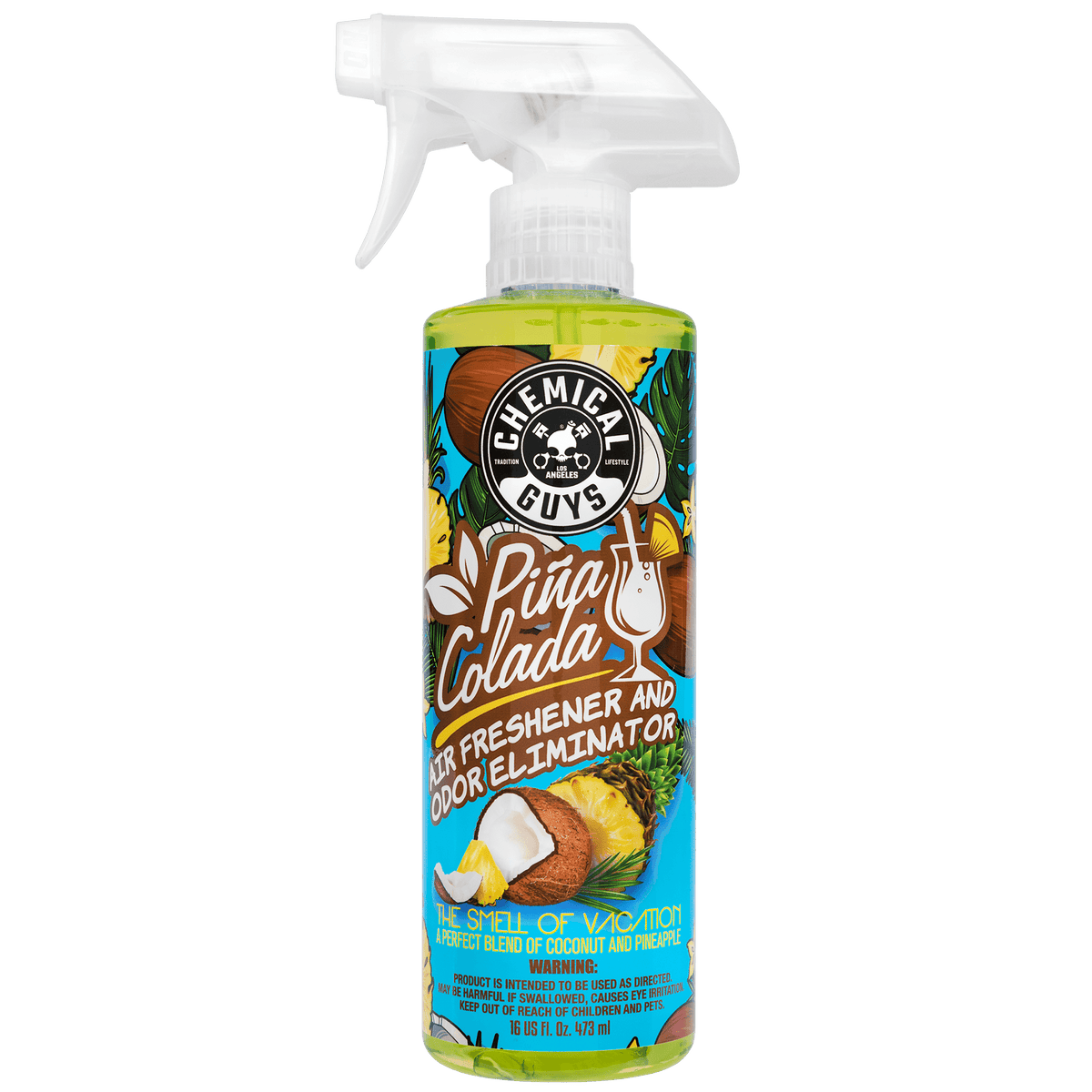 CHEMICAL GUYS PINA COLADA SCENT AIR FRESHENER & ODOR ELIMINATOR - The Drivers HQ