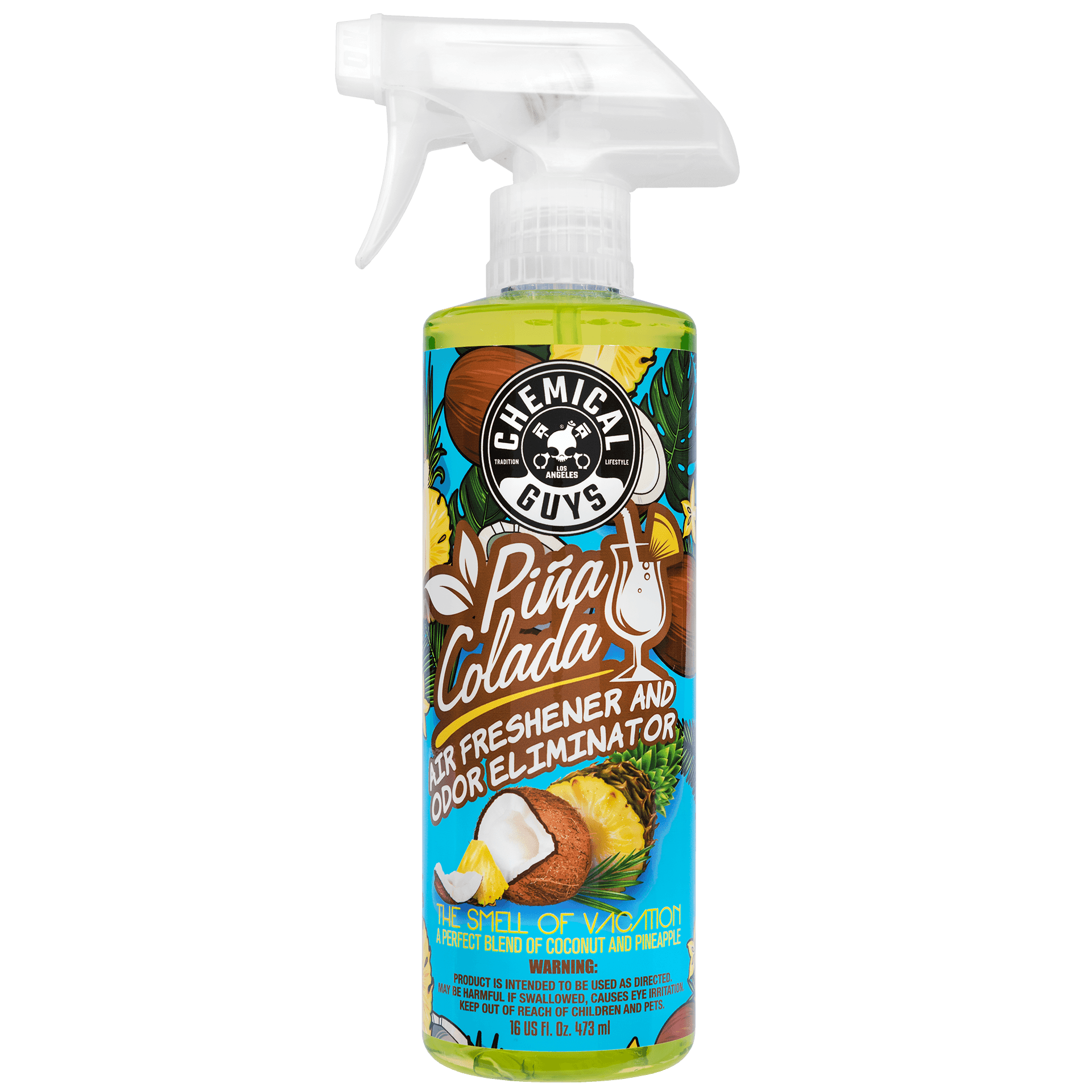 CHEMICAL GUYS PINA COLADA SCENT AIR FRESHENER & ODOR ELIMINATOR - The Drivers HQ