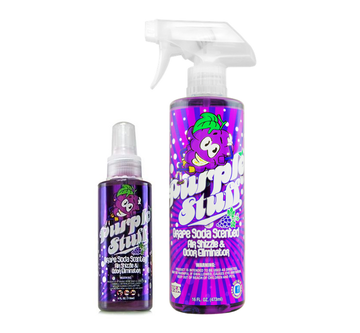 CHEMICAL GUYS PURPLE STUFF GRAPE SMELL AIR FRESHENER & ODOR ELIMINATOR