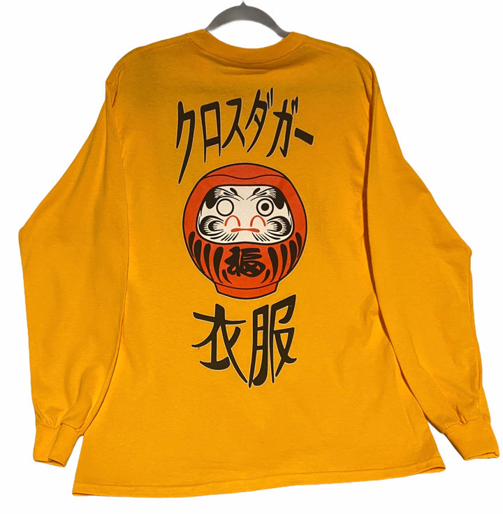 CDA DARUMA DOLL LONG SLEEVE TOP GOLD