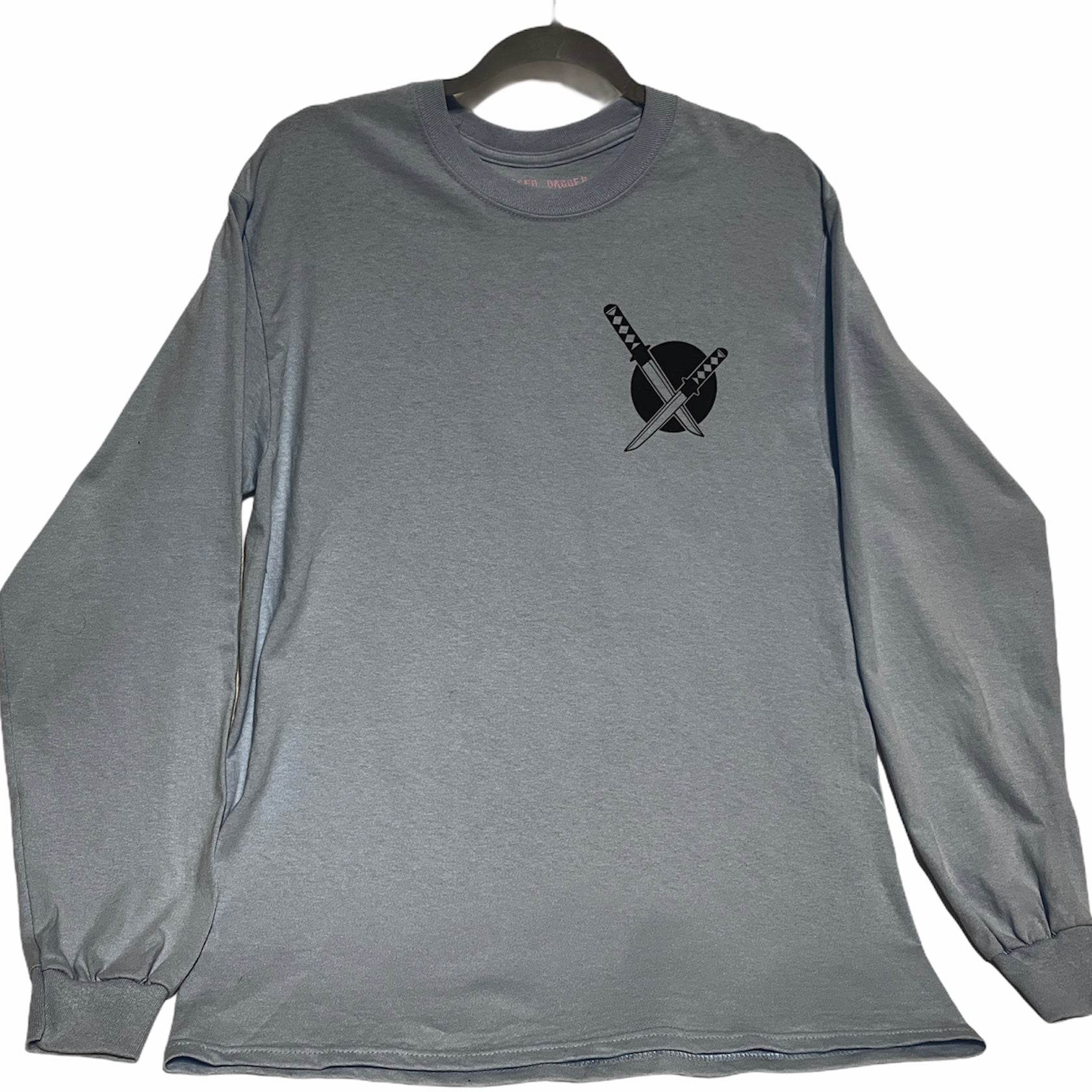 CDA DARUMA DOLL LONG SLEEVE TOP SKY BLUE - The Drivers HQ