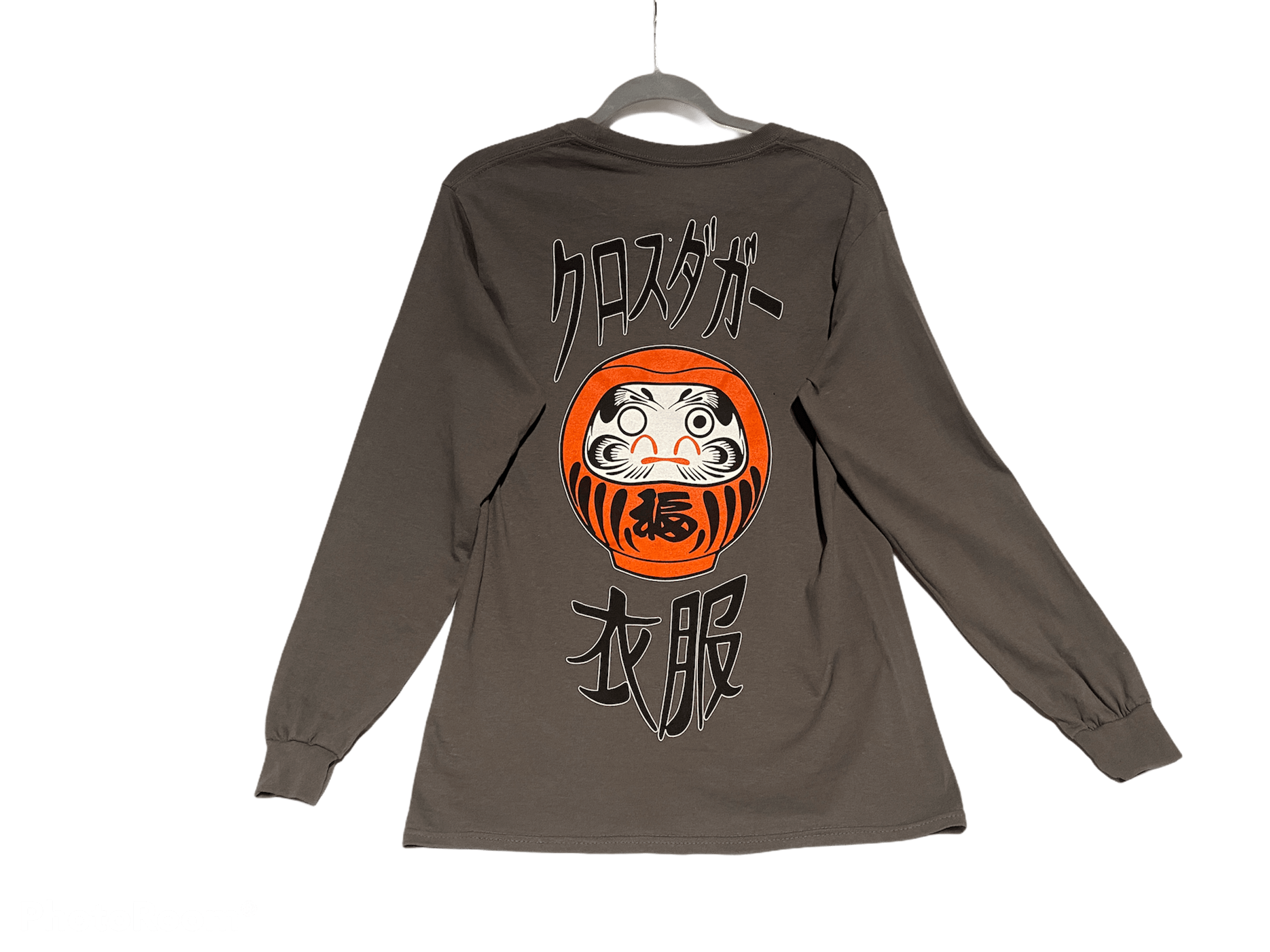 CDA DARUMA DOLL LONG SLEEVE TOP GREY - The Drivers HQ