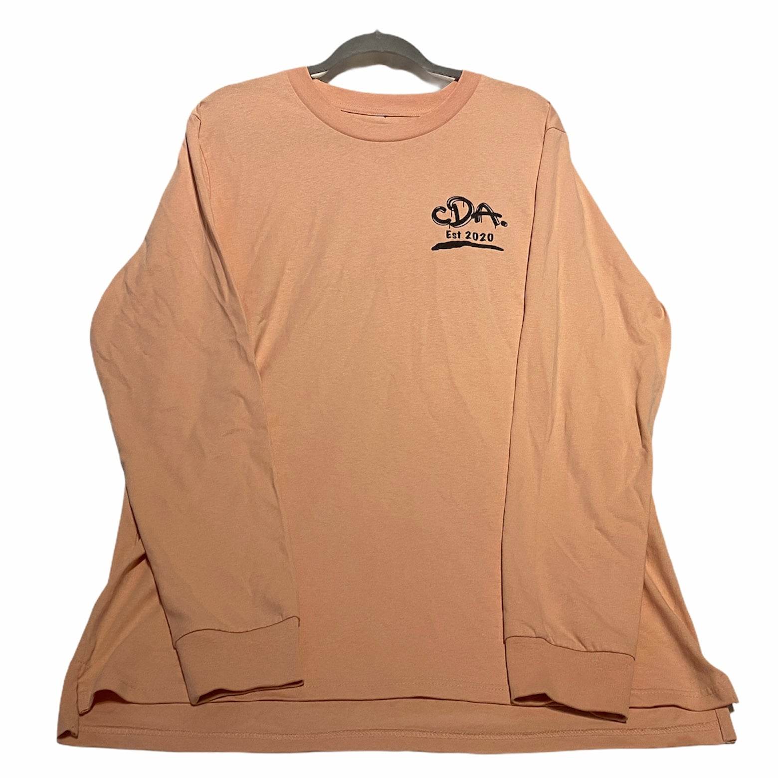 CDA SKATE LONG SLEEVE TEE PINK - The Drivers HQ
