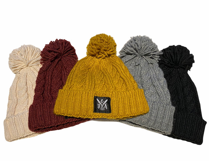 CDA KNITTED BEANIE (VARIOUS COLOURS)