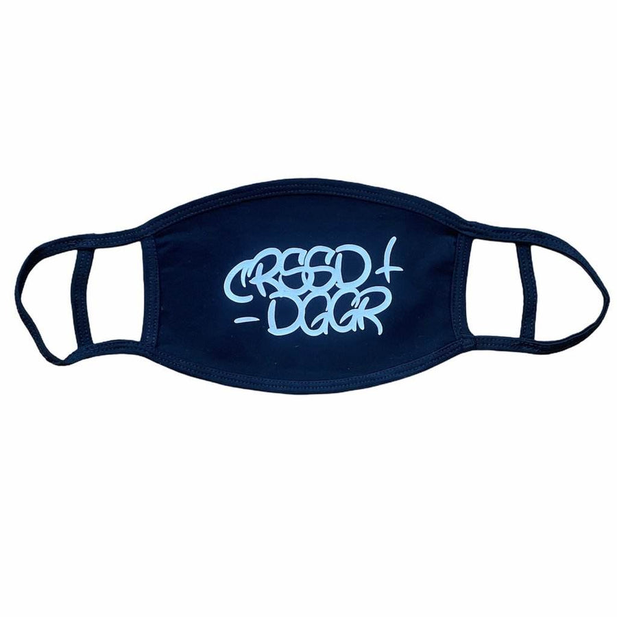 CDA CRSSD DGGR BRUSH FACE MASK BLACK - The Drivers HQ