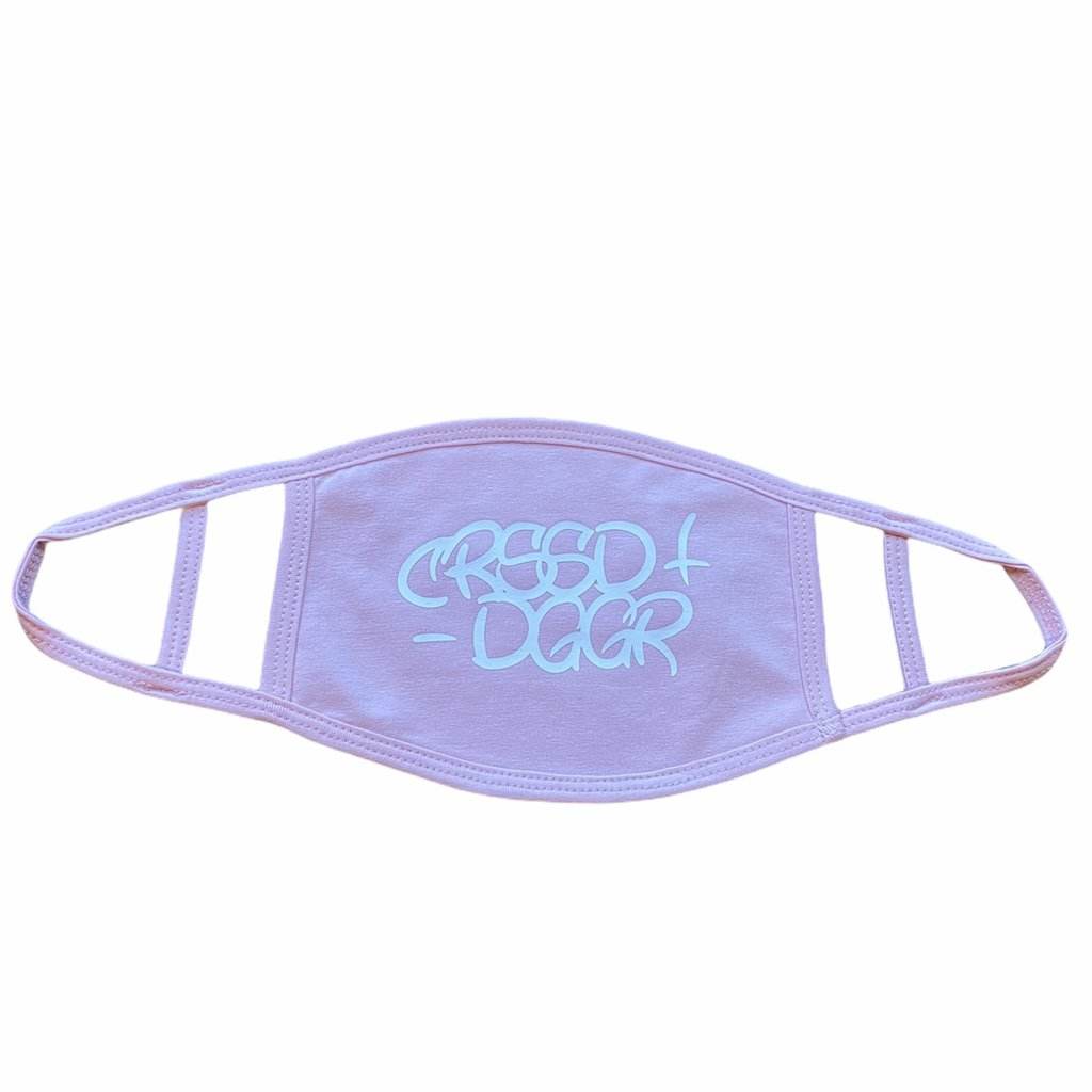 CDA CRSSD DGGR BRUSH FACE MASK PINK - The Drivers HQ