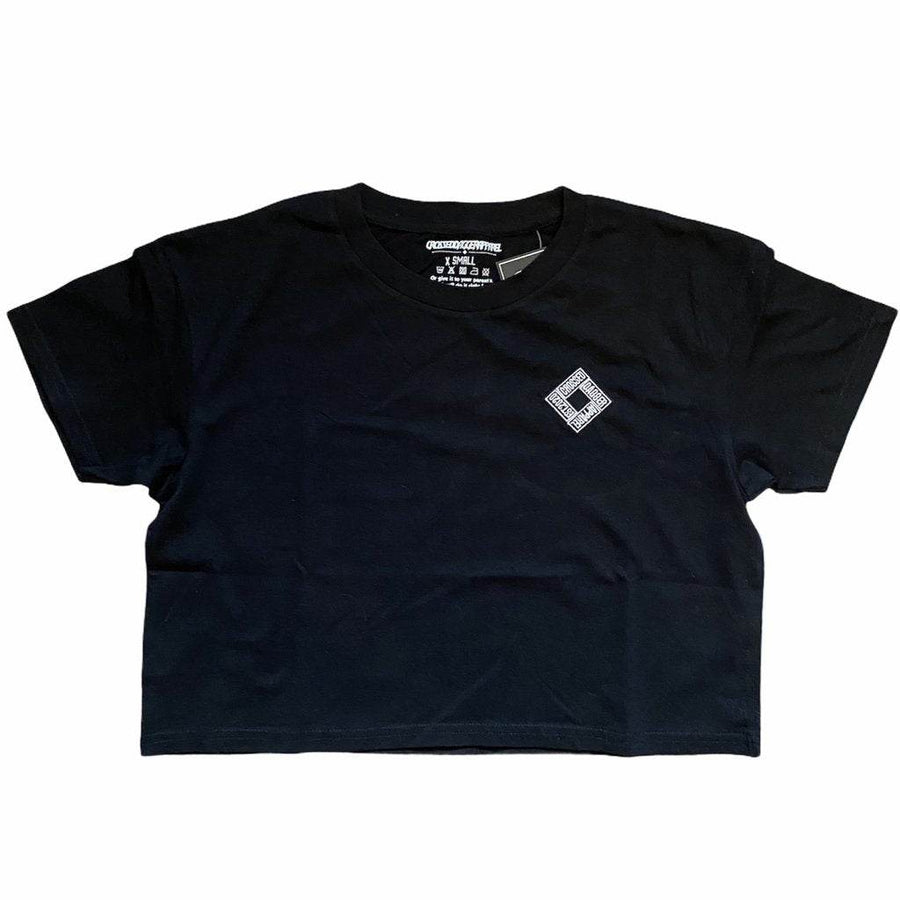 CDA ORIGINALS CROP TEE - BLACK - The Drivers HQ