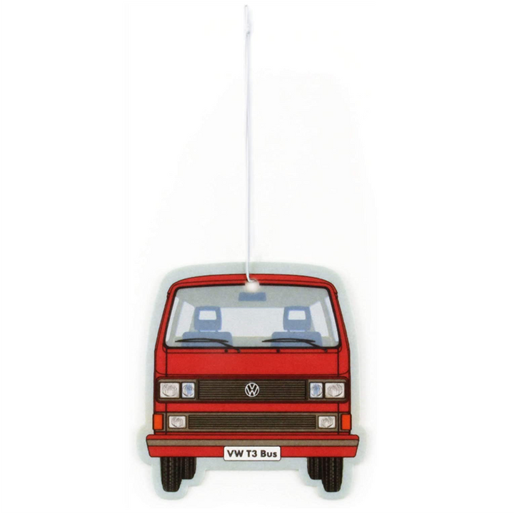 VW T3 BUS - VANILLA SCENTED RED AIRFRESHENER