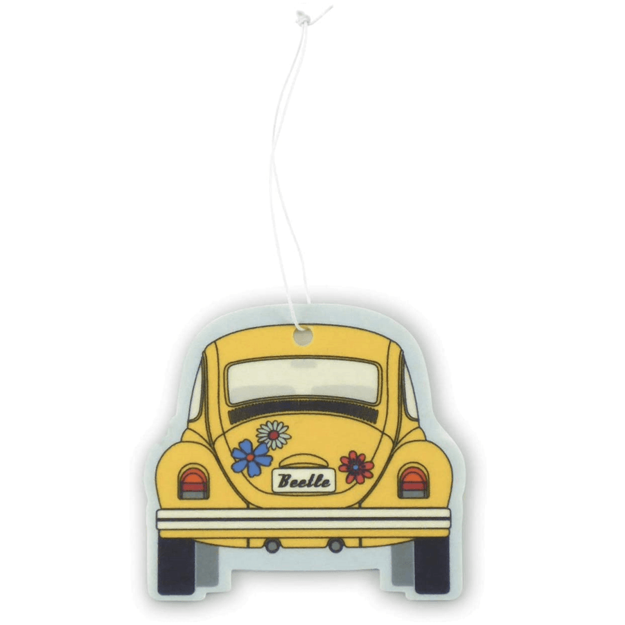 VW BEETLE - COCONUT SCENTED YELLOW AIRFRESHENER - The Drivers HQ