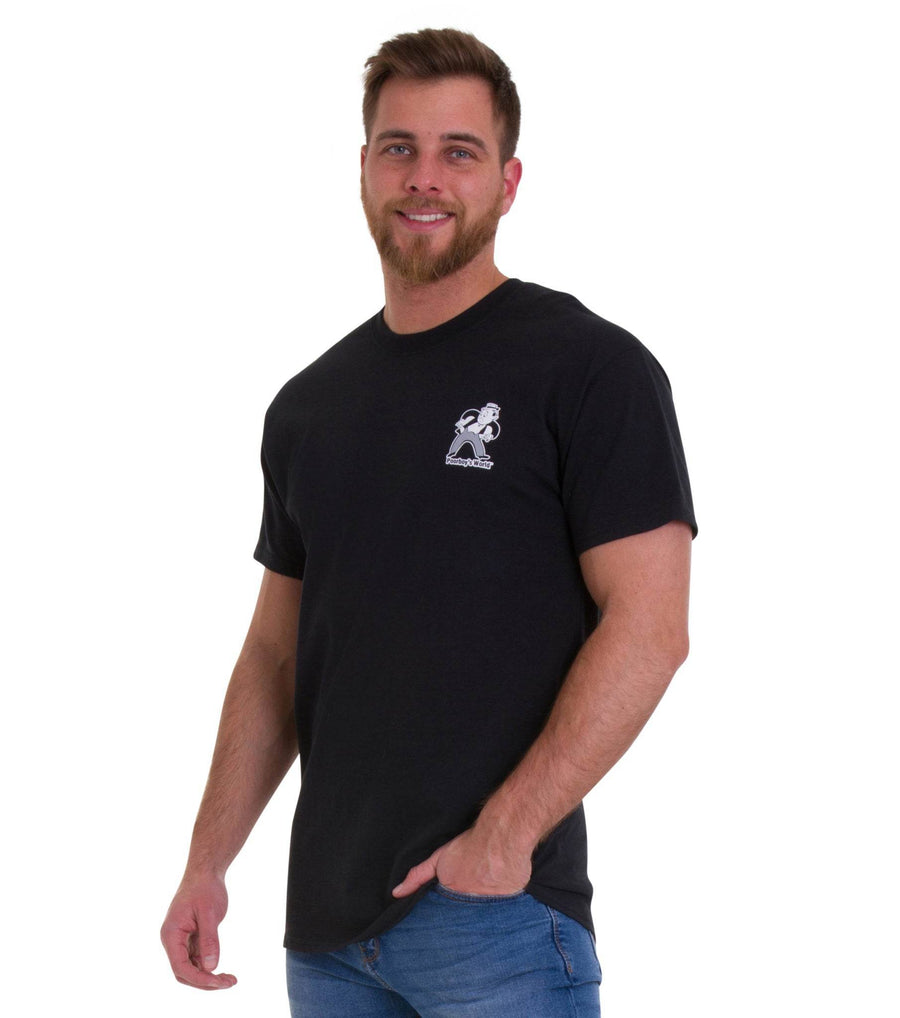 POORBOYS WORLD T-SHIRT (BLACK) - The Drivers HQ