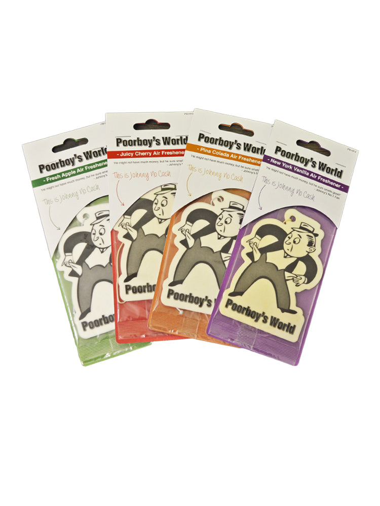 PoorBoys World Hanging Air Fresheners (Various Scents)