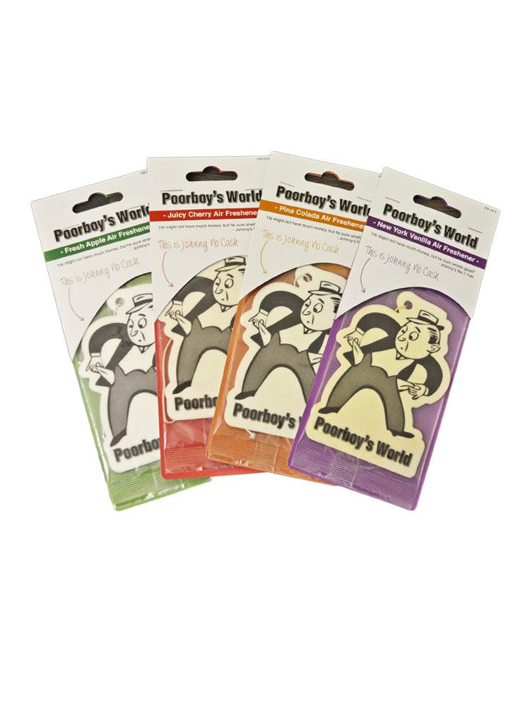 PoorBoys World Hanging Air Fresheners (Various Scents) - The Drivers HQ