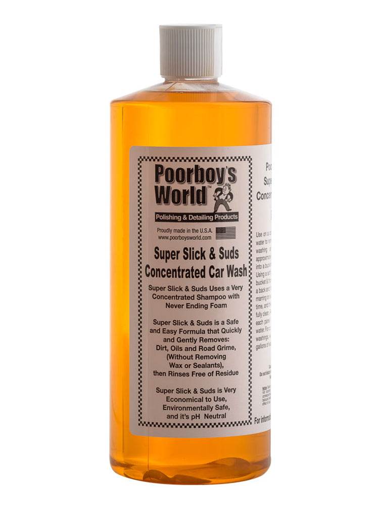 POORBOYS SUPER SLICK AND SUDS 946ml - The Drivers HQ