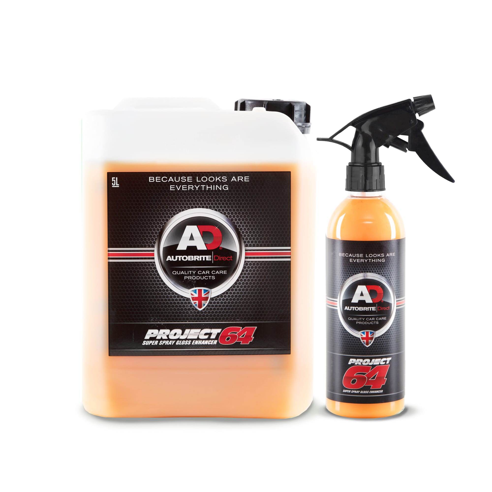 Autobrite Project 64 Spray Gloss Enhancer (500ml & 5L) - The Drivers HQ