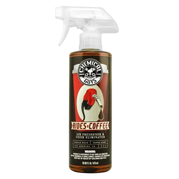 CHEMICAL GUYS RIDES AND COFFEE SCENT PREMIUM AIR FRESHENER AND ODOR ELIMINATOR