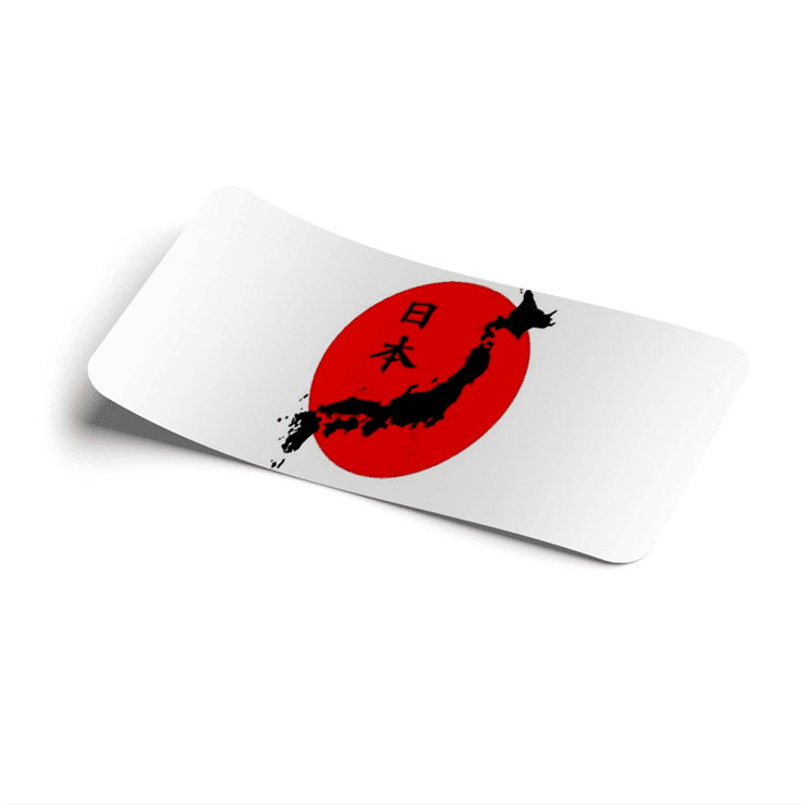 STRICTLY STATIC RISING SUN SLAP STICKER - The Drivers HQ