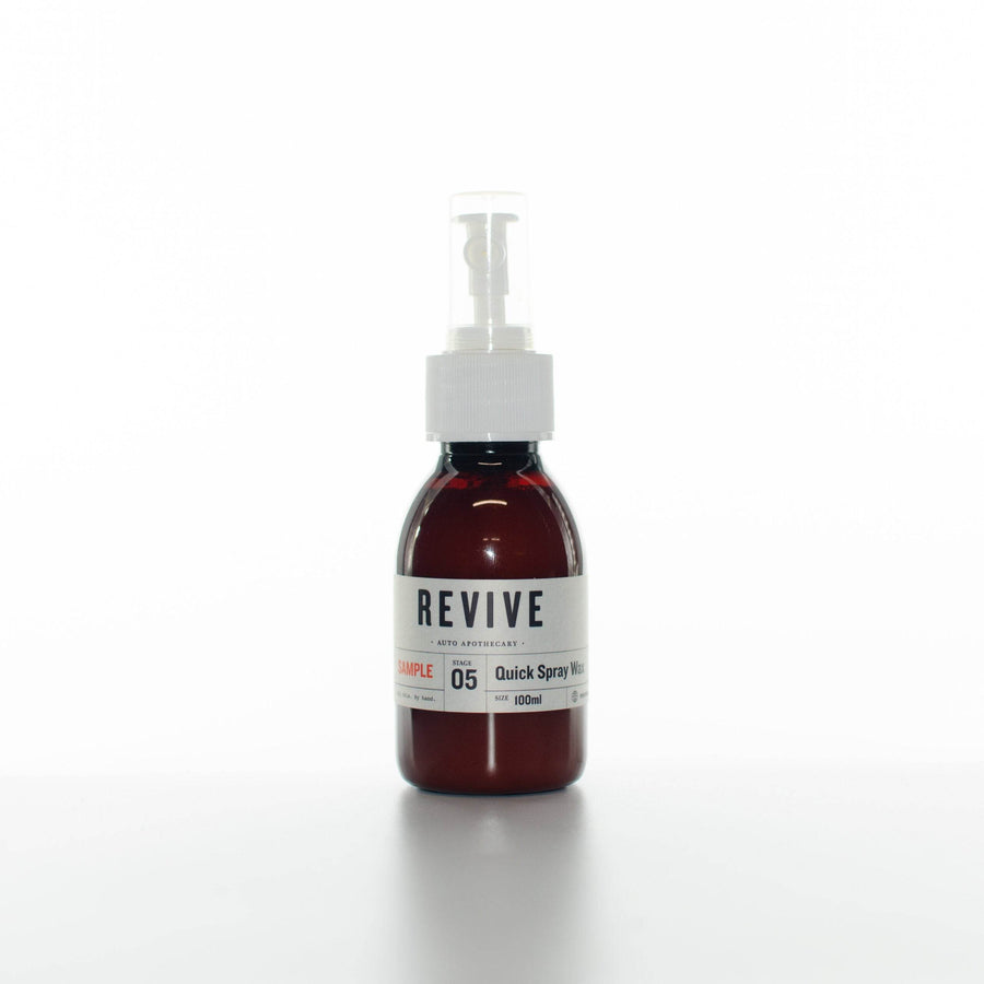 NOWREVIVE QUICK SPRAY WAX - SAMPLE - The Drivers HQ