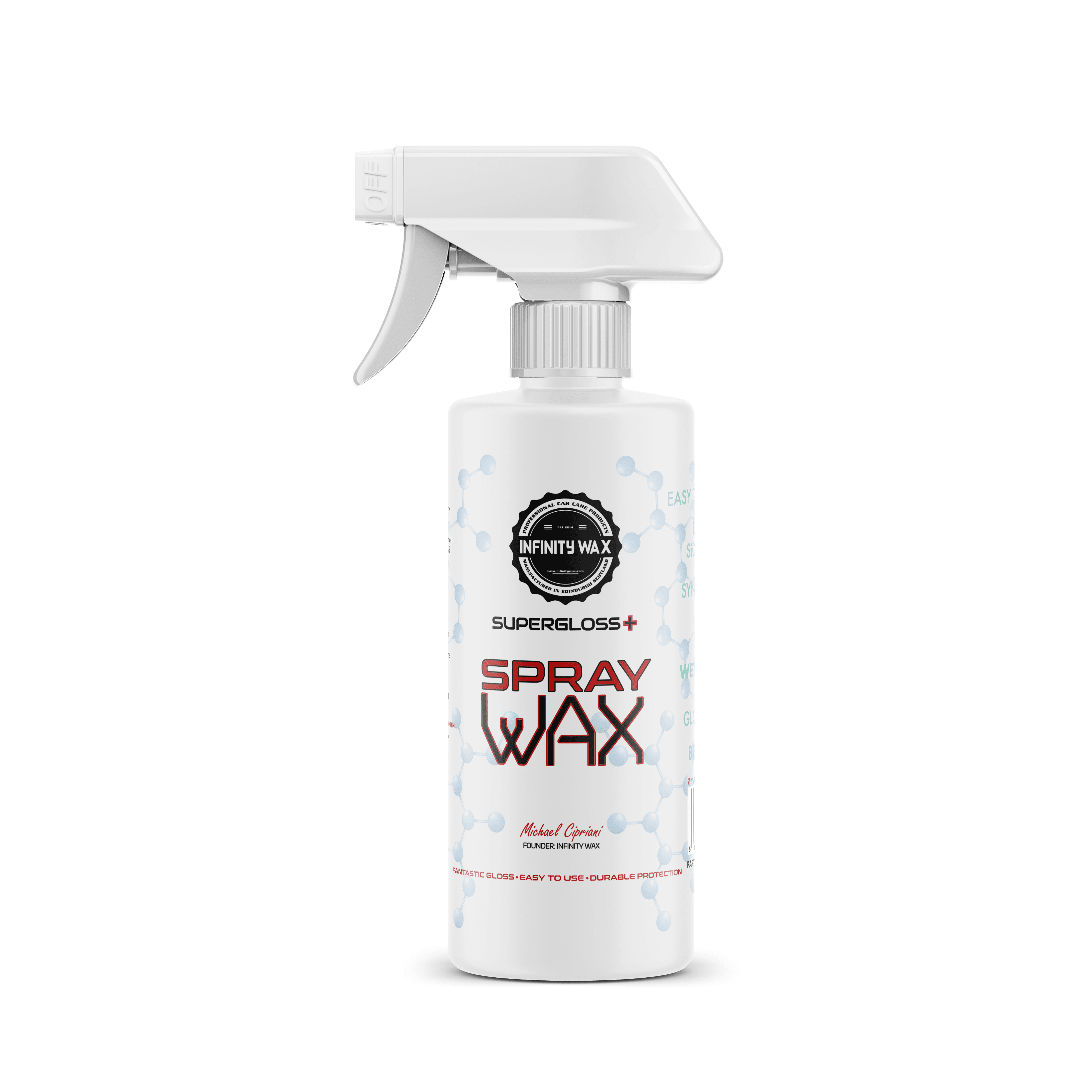 Infinity Wax Supergloss+ Spray Wax - The Drivers HQ