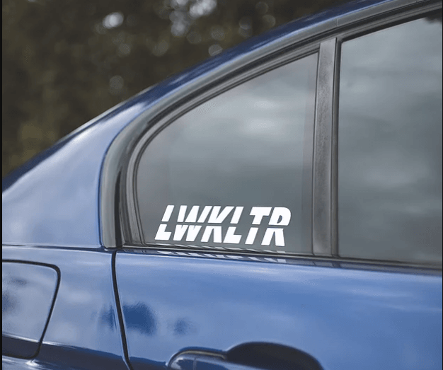 LOW KULTURE LWKLTR STICKER - large 31X9cm - The Drivers HQ