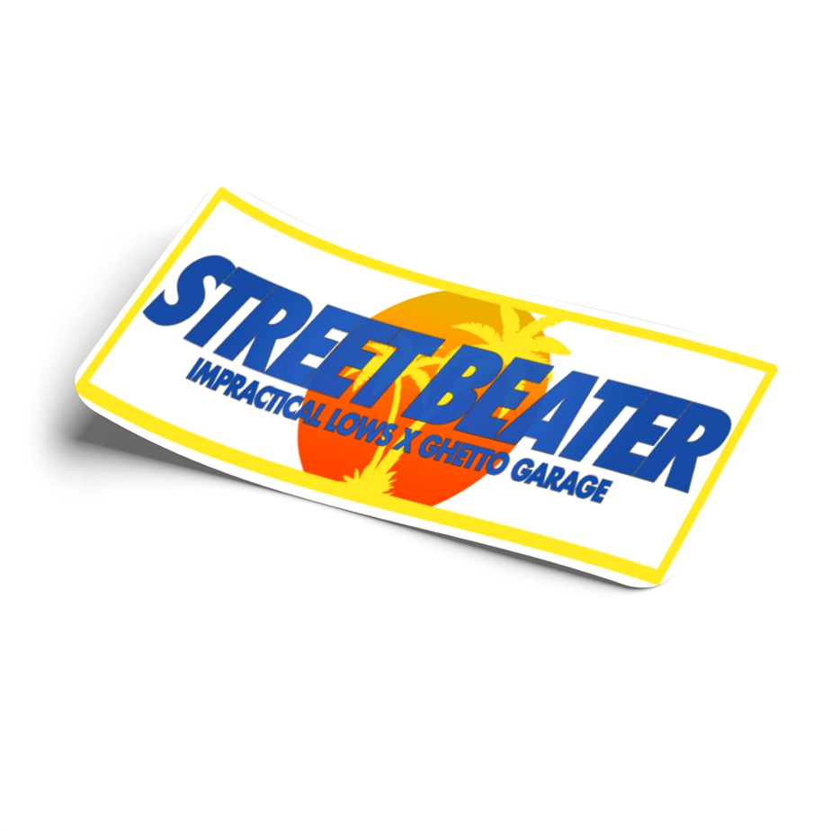 Strictly Static Street Beater Decal Slap