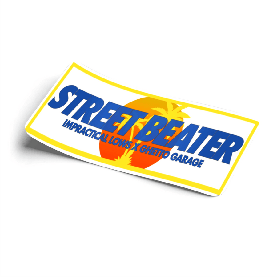 Strictly Static Street Beater Decal Slap - The Drivers HQ