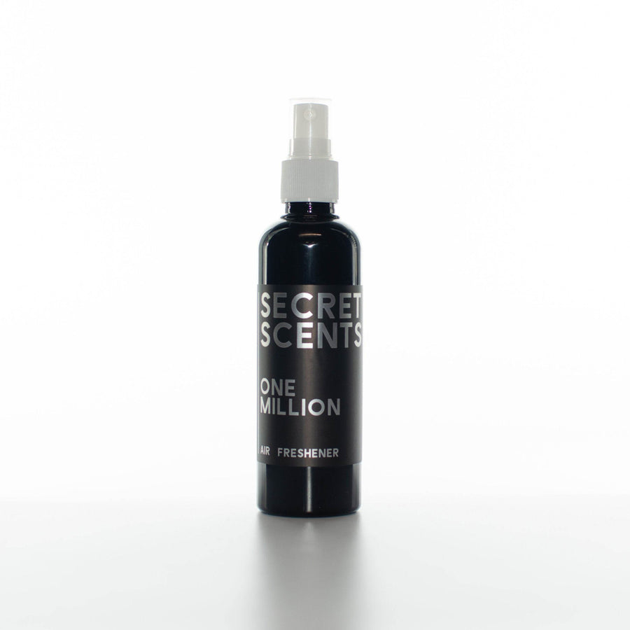 SECRET SCENTS ONE MILLION AIR FRESHENER SPRAY - 100ml - The Drivers HQ