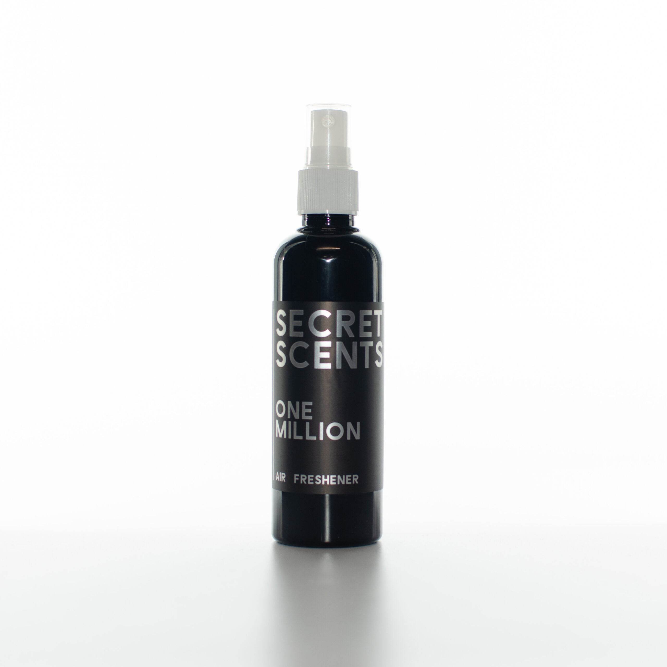 SECRET SCENTS ONE MILLION AIR FRESHENER SPRAY - 500ml - The Drivers HQ