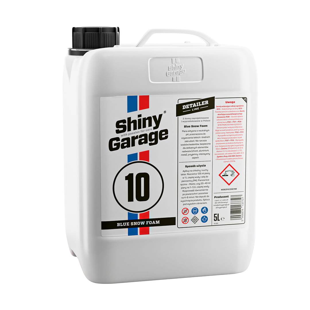 Shiny Garage Blue Snow Foam - The Drivers HQ