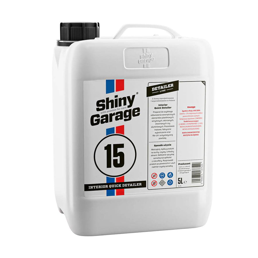 Shiny Garage Interior Quick Detailer - The Drivers HQ