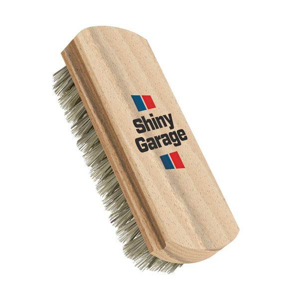 Shiny Garage Leather Brush - The Drivers HQ