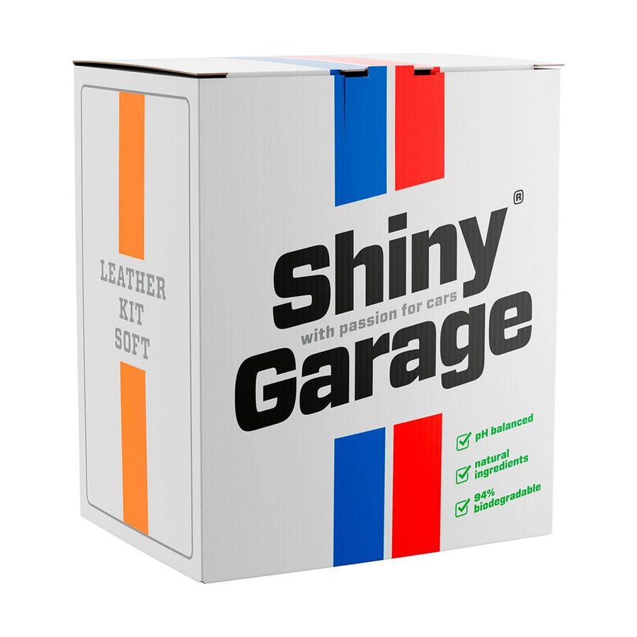 Shiny Garage Leather Kit Soft Cleaning - The Drivers HQ