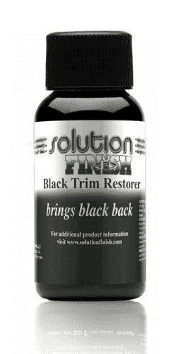 SOLUTION FINISH BLACK PLASTIC & VINYL RESTORER 1oz (30ml) - The Drivers HQ